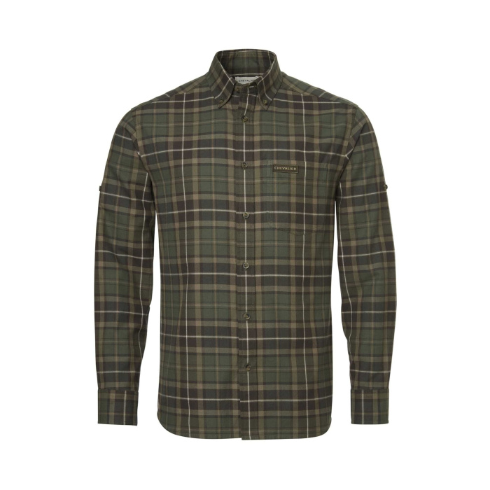 Koszula ChevalierTeal Light Flannel Hemlock Green Checked (1060236-C6038)